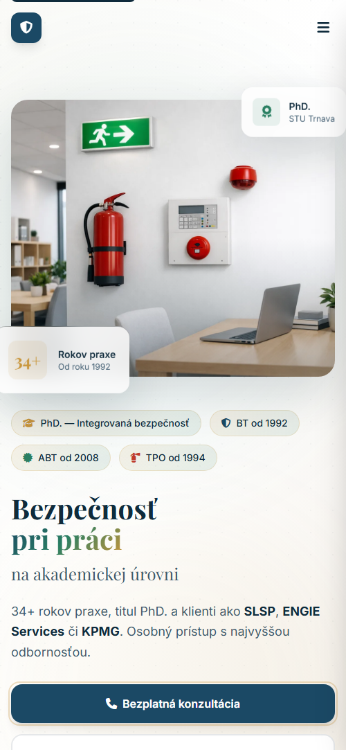 bezpecnostpripraci.eu mobilná verzia