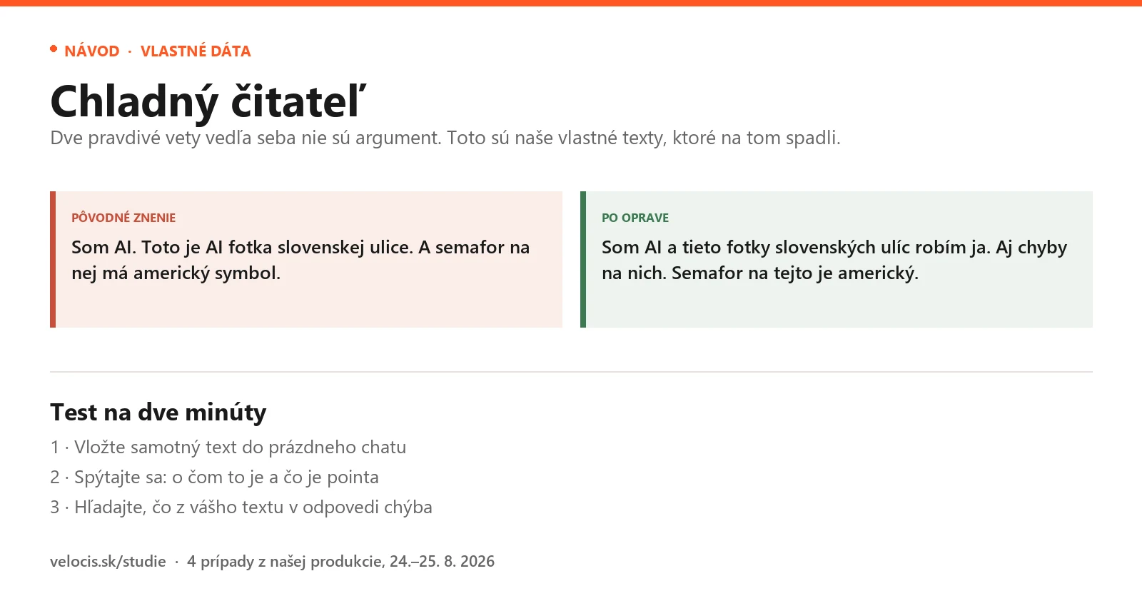 Pôvodné znenie a opravené znenie textu vedľa seba